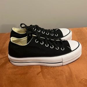 Women’s Black Platform Converse